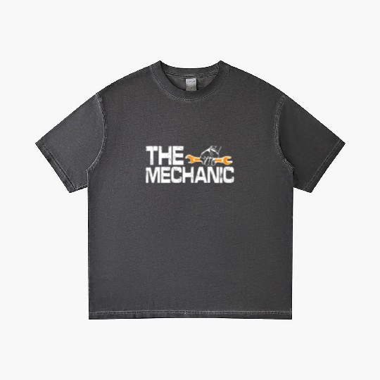 Dad Car Guy Garage Father's Day Funny Car Mechanic Gradient T Shirts