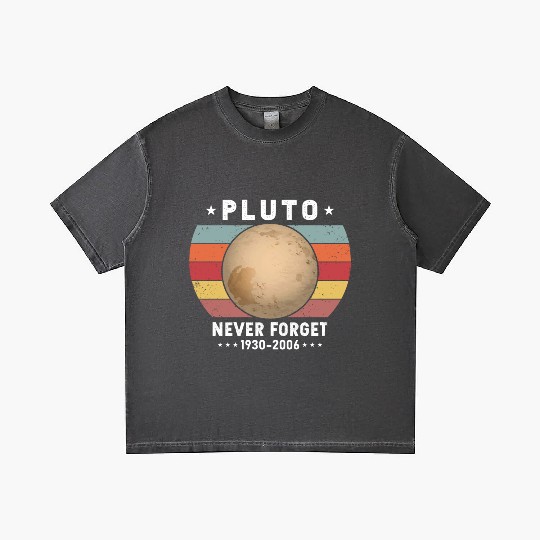 Pluto Never Forget 1930-2006 Gradient T Shirts