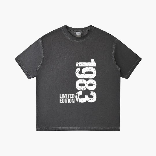 40 Years Vintage 1983 Retro 40th Birthday Gradient T Shirts