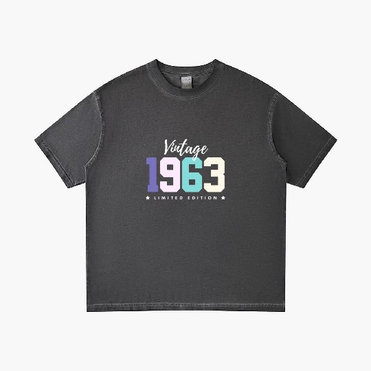 60 Years Vintage 1963 Retro 60th Birthday Gradient T Shirts