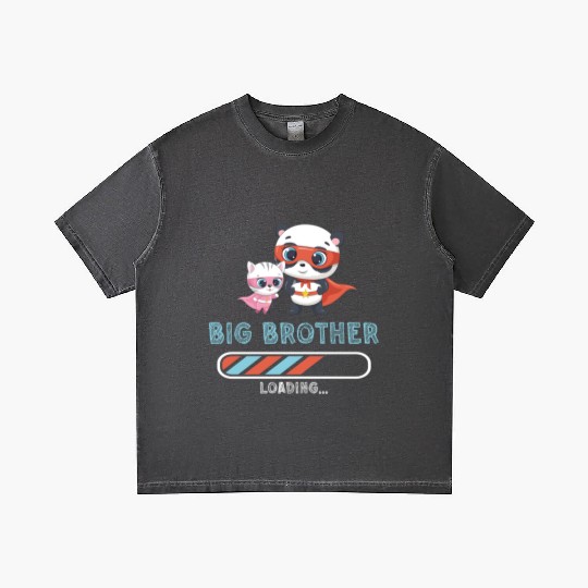 Big brother super hero panda cat Gradient T Shirts