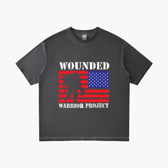 Wounded Warrior Project Us Flag Gradient T Shirts