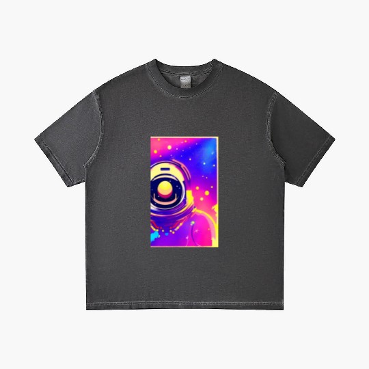 Astronaut neon colors Gradient T Shirts