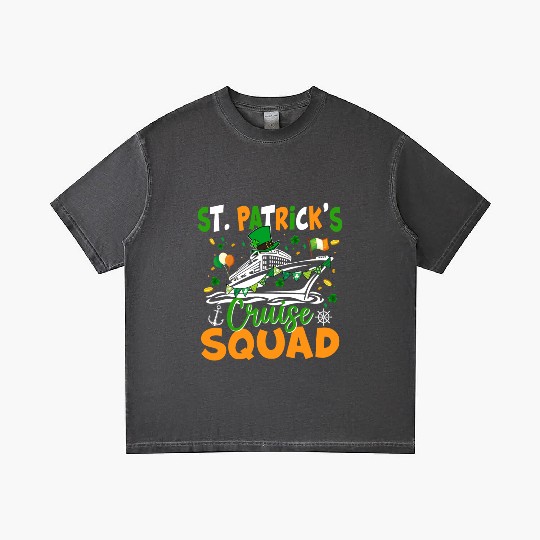 St Patrick s Day Cruise Squad Happy Patricks Day Gradient T Shirts