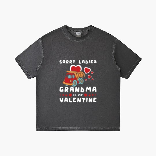 Sorry Ladies Grandma Is My Valentine Gradient T Shirts