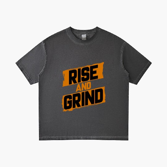 Rise and Grind Gradient T Shirts