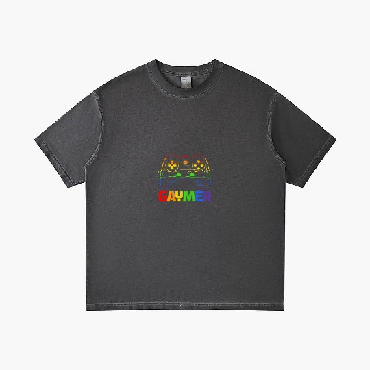 Gaymer LGBT Rainbow Flag Gradient T Shirts