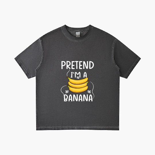 Pretend I'm A Banana - Funny Lazy Costume Gradient T Shirts