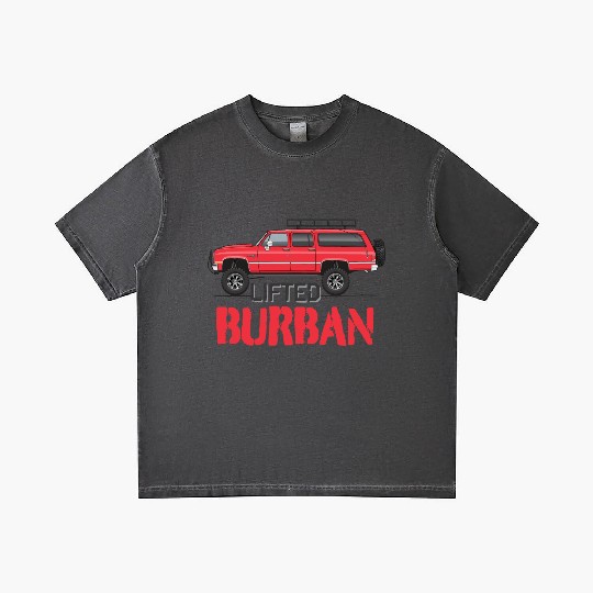 burban Cardinal Red Gradient T Shirts