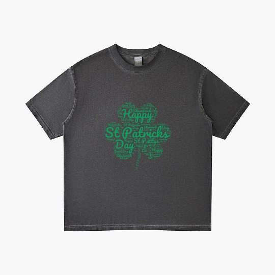 Happy St Patricks Day Shamrock Green Men Women Kid Gradient T Shirts