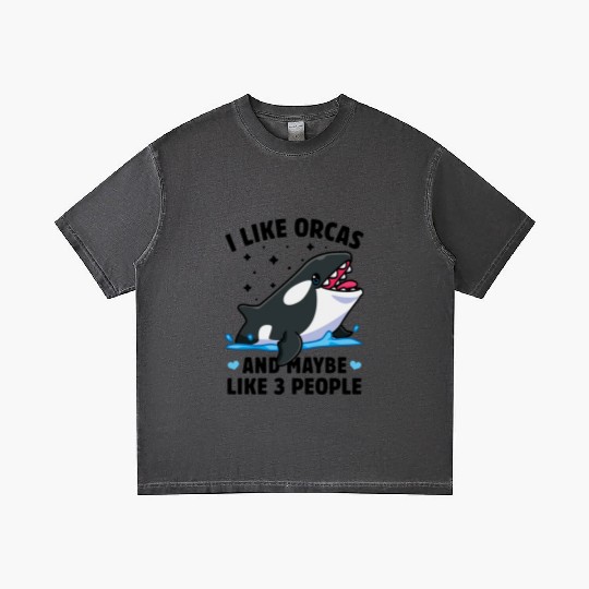 I like orcas and maybe like 3 people killer whale Gradient T Shirts