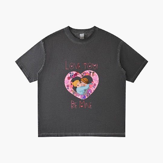 Be Mine Love you -Happy Valentine's Day Gradient T Shirts