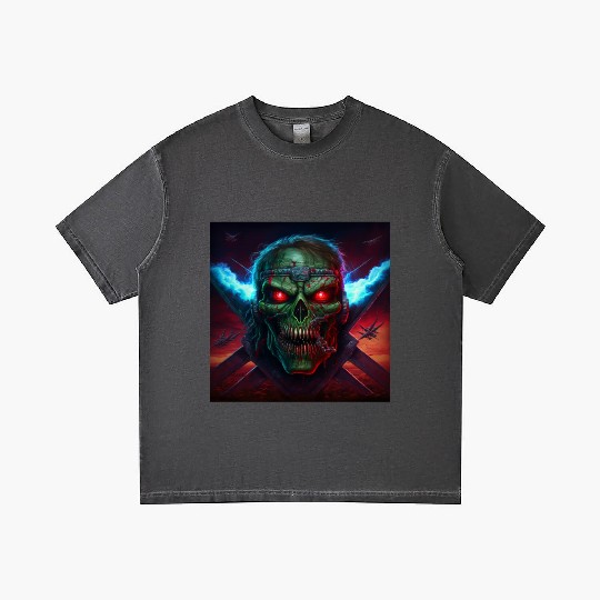 ZOMBIE IRON MAIDEN (version 14) Gradient T Shirts