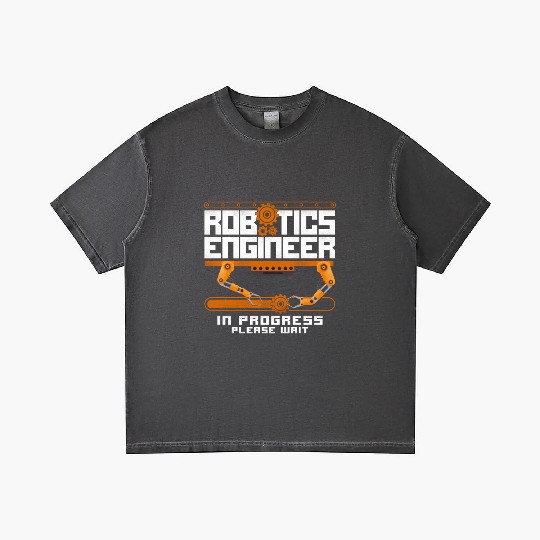 Robot Robotics Engineer Vintage Gradient T Shirts