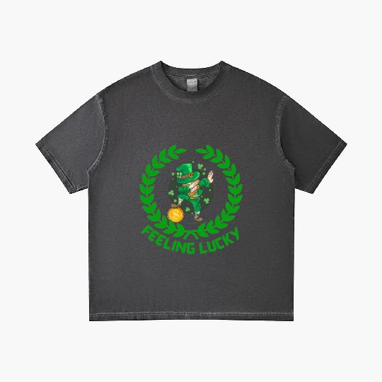 St Patricks day special feeling lucky Gradient T Shirts