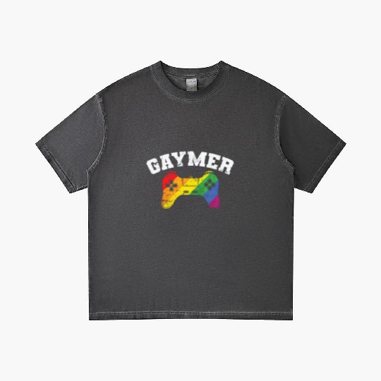Gamer Controller Gaymer LGBT Pride Gradient T Shirts