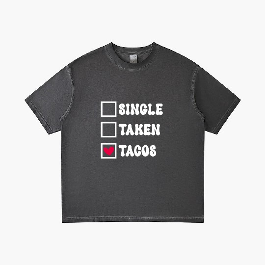 I Love Taco Anti-Valentine, Tacos Are My Valentine Gradient T Shirts