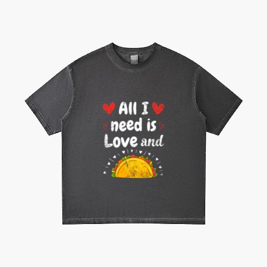 I Love Tacos Valentines Day All I Need is Taco Gradient T Shirts