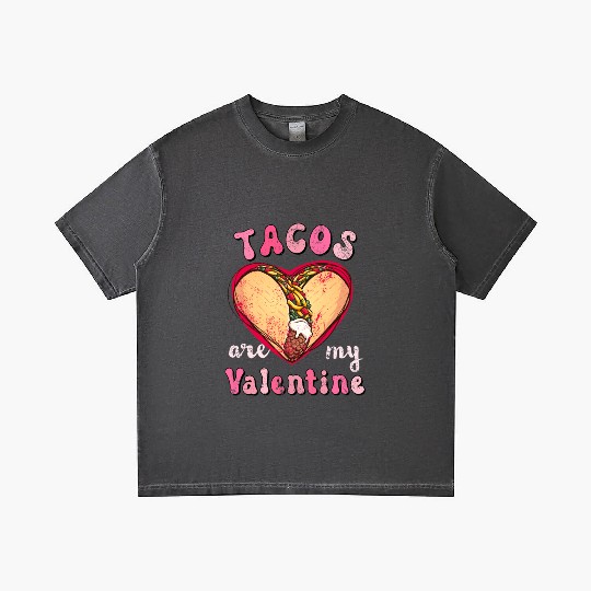 Vintage Tacos Are My Valentine, I Love Taco Mexico Gradient T Shirts