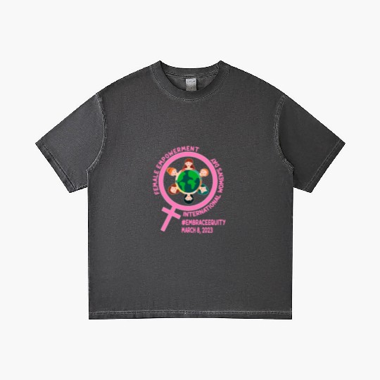 International Women's Day: Empowerment Embrace Equ Gradient T Shirts