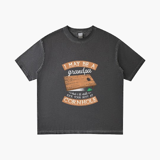 I'll Still Kick Your Butt At Cornhole Grandpa Gradient T Shirts