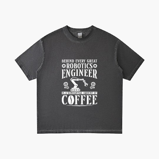 Robot Robotics Engineer Coffee Gradient T Shirts