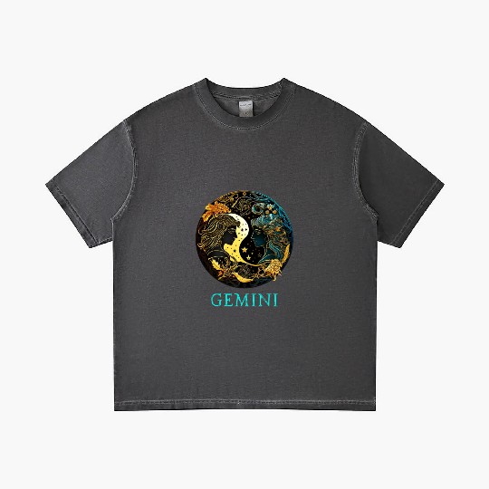 Embrace Your Gemini Identity: Gemini Pride Zodiac Gradient T Shirts