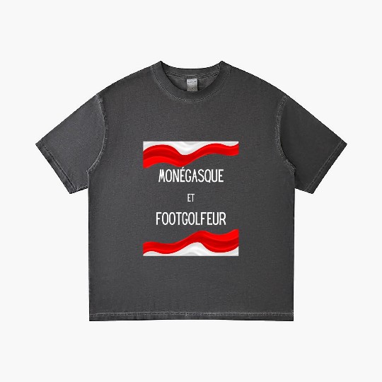 Monegasque et footgolfeur Gradient T Shirts
