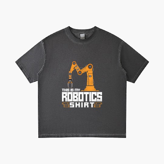 Robot Robotics Engineer Vintage Gradient T Shirts