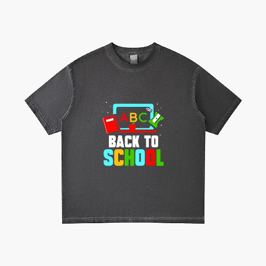 Back To School Grade Pupil Teacher Gradient T Shirts