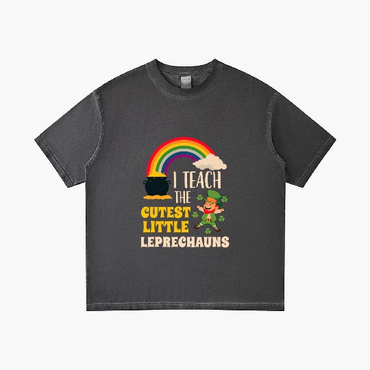 I Teach Cutest Little Leprechauns St Patricks Day Gradient T Shirts
