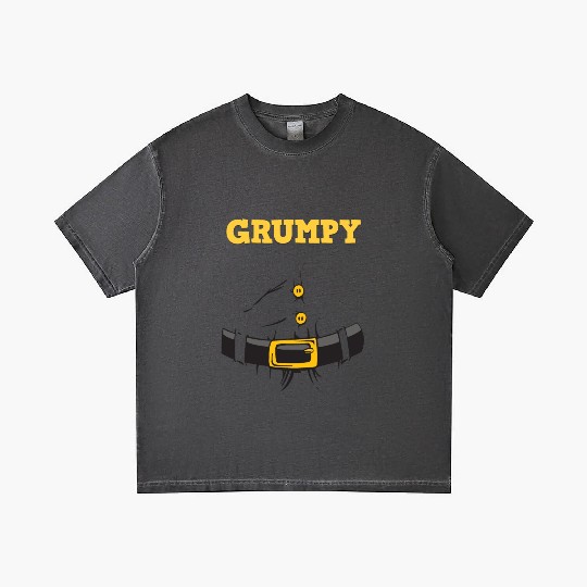 Grumpy Santa Claus - Ugly Christmas Gradient T Shirts