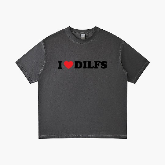 I Love Dilfs I Heart Dilfs Gradient T Shirts