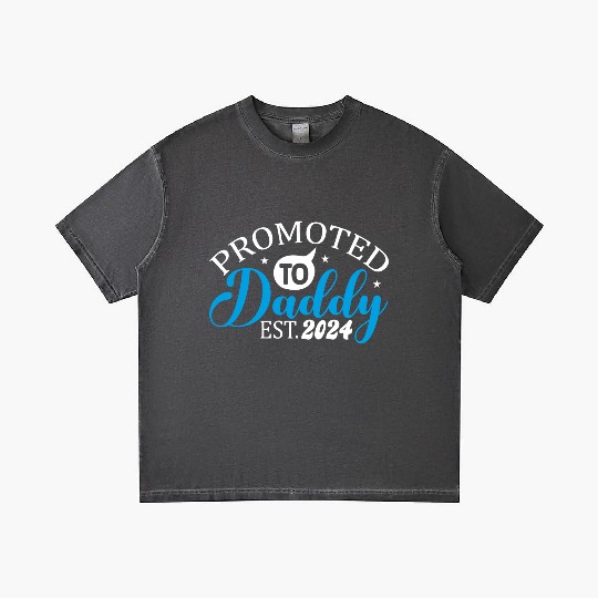 Promoted to daddy 2024 daddy to be 2024 Gradient T Shirts
