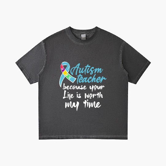 Autism Teacher Gradient T Shirts