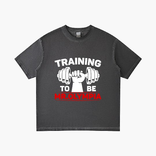 Gym Training Gradient T Shirts