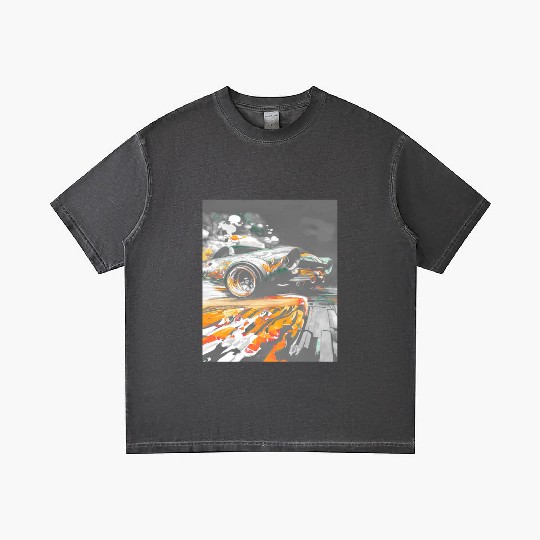 Car Muscle Car Vintage Retro classic car Gradient T Shirts