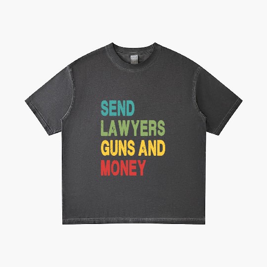 Send Lawyers Guns and Money Gradient T Shirts
