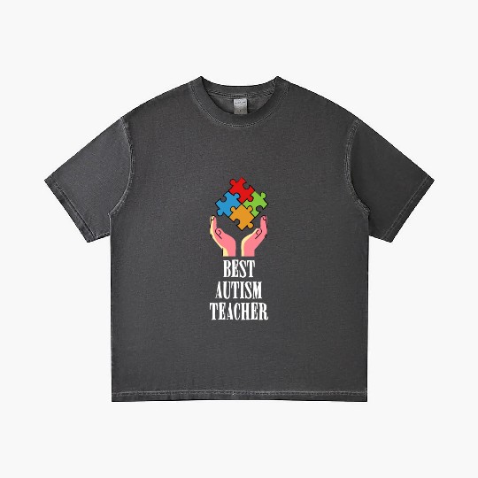 Autism Teacher Gradient T Shirts