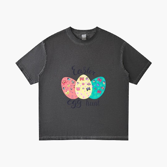 Easter Egg hunt Sublimation Gradient T Shirts