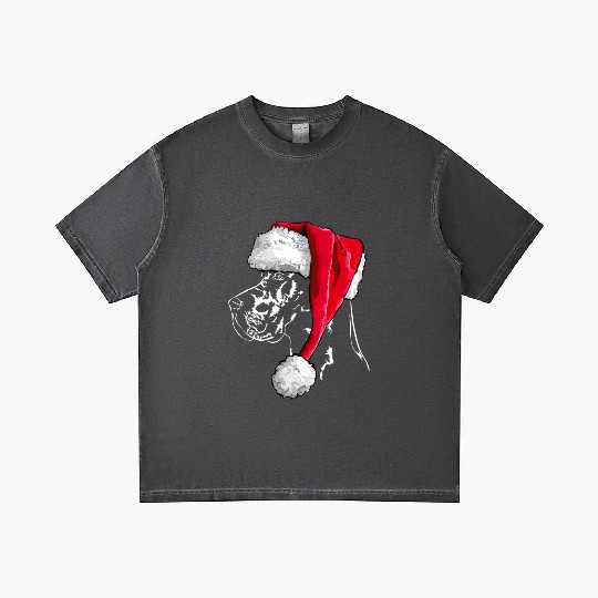 Santa Great Dane Dog Christmas Wilsigns Gradient T Shirts