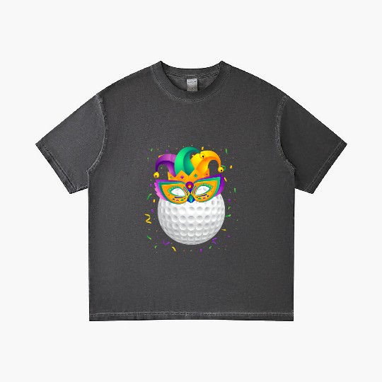 Golf Ball Mardi Gras Gradient T Shirts