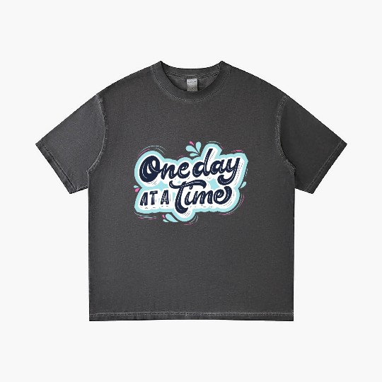 One day at a time Gradient T Shirts