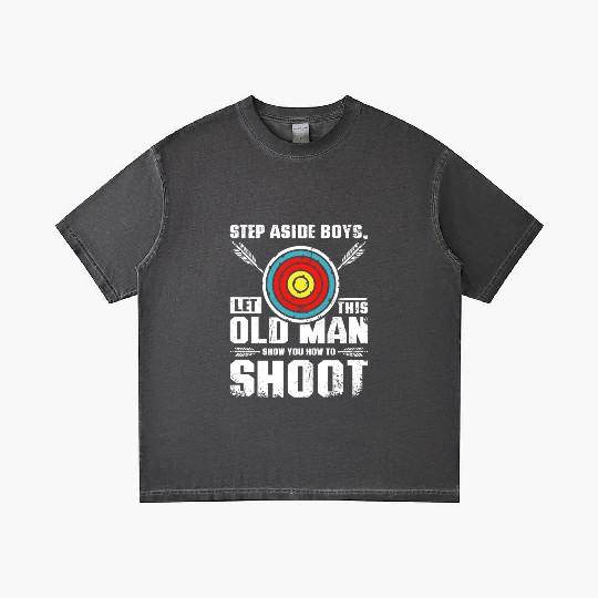 Let this old man show you how to archery Gradient T Shirts