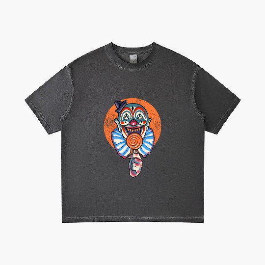 Horror Candy Corn Clown Gradient T Shirts