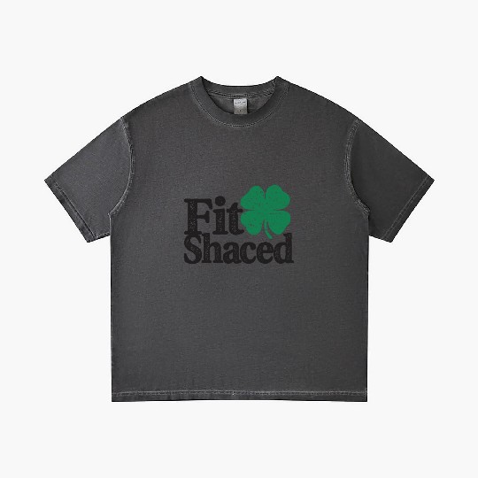 Fit Shaced Funny Irish Drinking St Patricks Day Gradient T Shirts