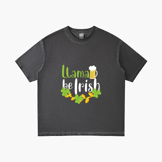 llama be irish Gradient T Shirts