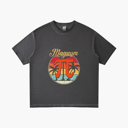 Magnum Pi Math Pi Day Retro Gradient T Shirts