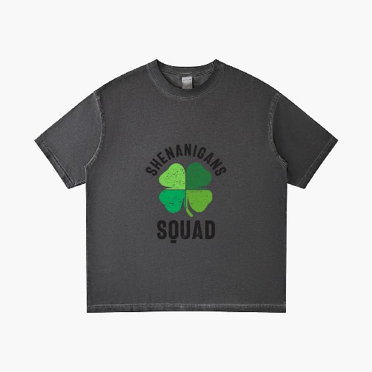 Shenanigans Squad St Patricks Day Gradient T Shirts