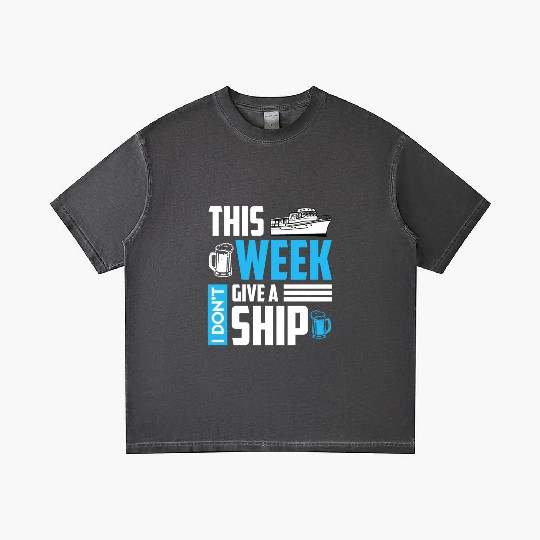 I don't give a ship cruise vacation spring break Gradient T Shirts